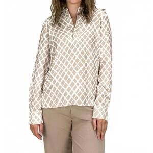 NEW MARGITTES lucy top in tan